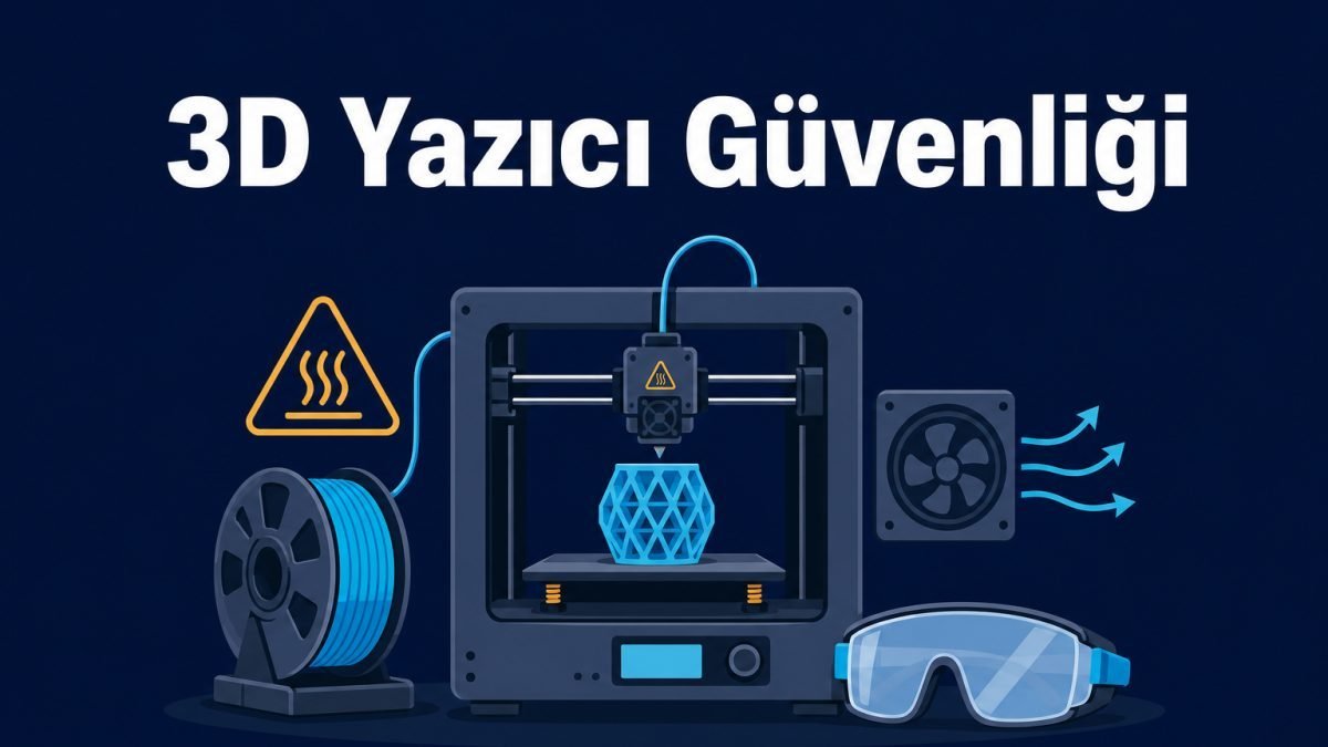 3D Yazıcı Güvenliği: Atölyede Güvenli Baskı